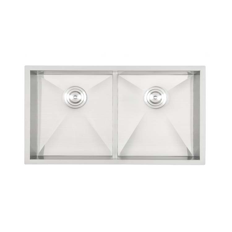 XUL33199A2-55 Middle concave Undermount sink 50/50